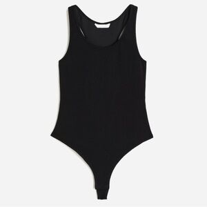 NWT H&M Black Bodysuit size L